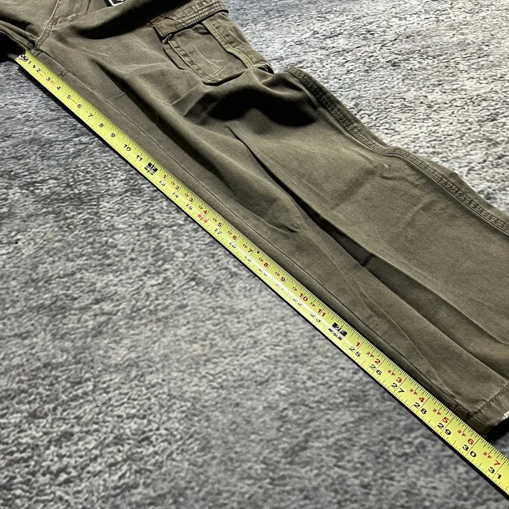 NWT Billabong Cargo Pants 31x30‎ Brown Baggy Wide Leg Surf Skater Vintage Y2K